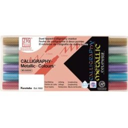 ZIG Calligraphy Metallic 6/etui