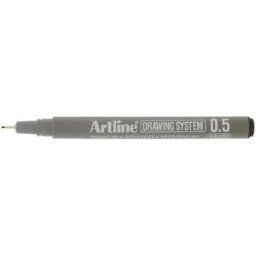 Fineliner ARTLINE EK235 0,5mm svart 12st