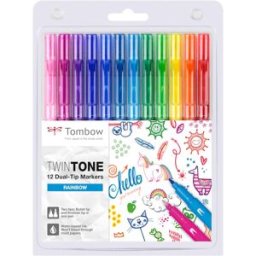 Tombow TwinTone Rainbow 0,3/0,8 (12)