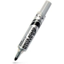 Whiteboardpenna PENTEL Maxiflo rund sv 12st