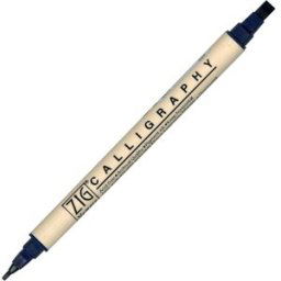 ZIG MS Calligraphy 2/5mm navy 6st