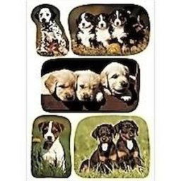 Herma stickers Decor hundar (3) 10st
