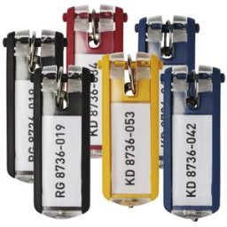 Nyckelbrickor Durable, 6/fp