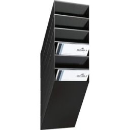 Blankettfack Durable Flexiboxx Svart, A4S, 6 fack