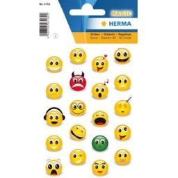 Herma stickers Magic emoji (1) 10st