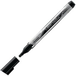 Whiteboardpenna BIC Velleda Liquid B12 svart, konisk