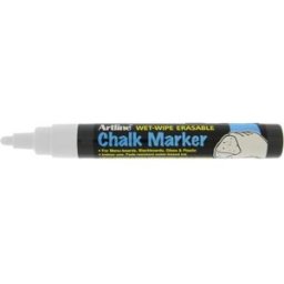 Chalk Marker Artline 4.0mm vit 12st