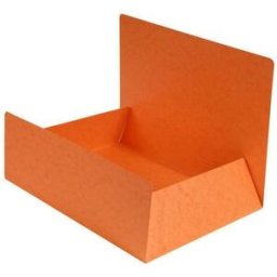 Mapp kartong EXACOMPTA 3-klaff A4 orange