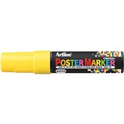 Poster Marker Artline 6.0 mm fl. gul 6st