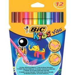 Fiberpenna BIC Kids Visa, 12/fp