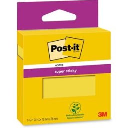Post-it SS gula 76x76 90sh