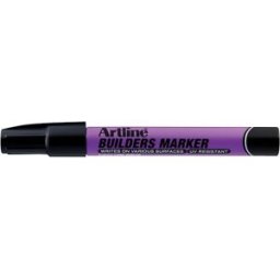Artline builders marker svart 12st