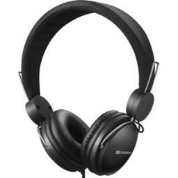 Sandberg MiniJack Headset with Line-Mic, Black