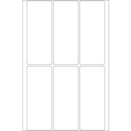 Herma etikett manuelll KP 32x82 vit (192)