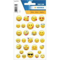 Herma stickers Decor emojis (3) 10st