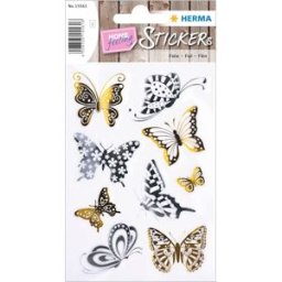 Herma stickers Creative butterflies foil (1) 10st