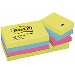 Notes POST-IT Energetic 38x51mm 12st