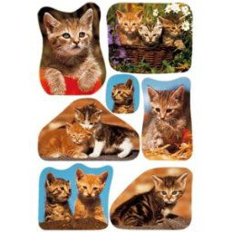 Herma stickers Decor katter (3) 10st