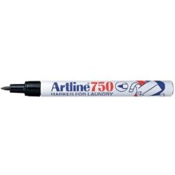Textilpenna Artline 750 svart 1-blister 12st