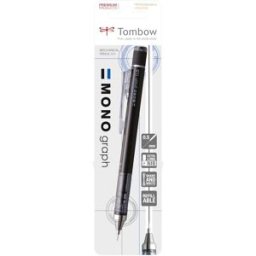 Tombow stiftpenna MONO graph 0,5 svart blister