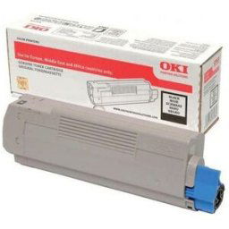 Toner OKI 46490608 Svart