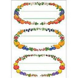 Herma stickers Home ram frukt (4) 10st