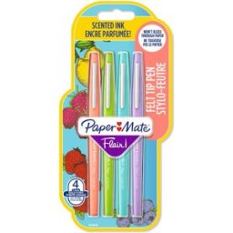 Papermate Flair Scented 4-Blister Ass.colors