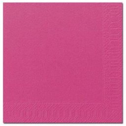 Servett Rosa, 3-lager, 33x33cm, 125/fp