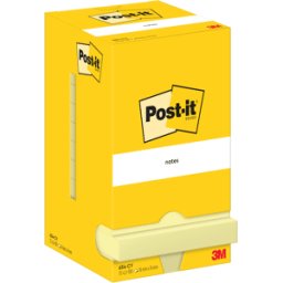 Post-it Notisar 76x76 gul (12)