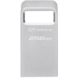Kingston DataTraveler Micro - USB flash-enhet - 256 GB - USB 3.2