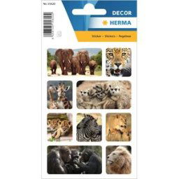 Herma stickers Decor Africa animals (3) 10st
