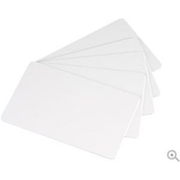 Badgy blank white 0,76mm thick cards (100)