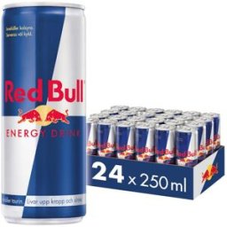 Energidryck RED BULL, 25cl, inkl.pant 24st