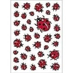 Herma stickers Decor nyckelpiga (3) 10st