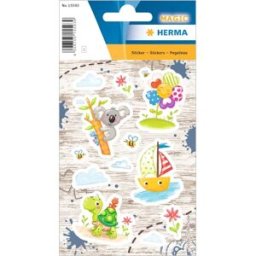 Herma stickers Magic sand box friends silk silk (1) 10st