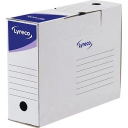 Fujitsu Siemens Arkivbox LYRECO FSC 340x250x100mm vit 25st