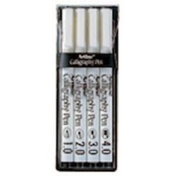 Artline Calligraphy Pen 4/etui svart