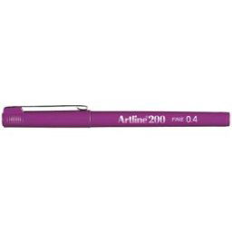 Fineliner Artline 200 Fine 0.4 lila 12st