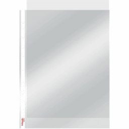 Plastficka ESSELTE A4 Heavy Duty Glasklar 0.11mm, 100st