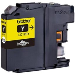 Toner BROTHER LC12Y 1,2K gul