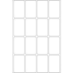 Herma etikett manuelll KP 25x40 vit (512)