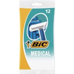 Rakhyvel BIC Medical, 1-blad, 12/fp