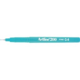 Fineliner Artline 200 Fine 0.4 turkos 12st