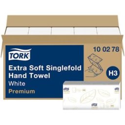 Pappershandduk TORK Premium H3, 2-lag, vit, 3000/FP