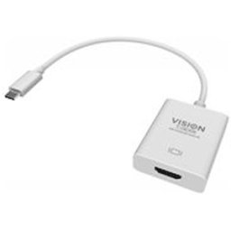 VISION Professional installation-grade USB-C to HDMI adapter