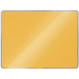Glastavla LEITZ Cosy gul 80x60cm