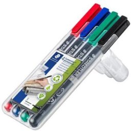OH-Penna Staedtler Lumocolor, sf, permanent, 4/fp
