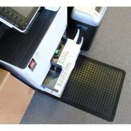 Doortex anti-fatigue rubber mat 61x91 cm black