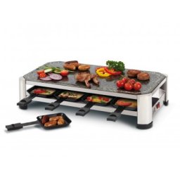 FRITEL SG 2180 Bordsgrill / Raclette - 1.5 kW - Rostfri stålkrom/svart