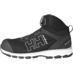 Helly Hansen Workwear Chelsea Evolution Boa Wide Mid S3 Herr, 37, 930 BLACK/GREY